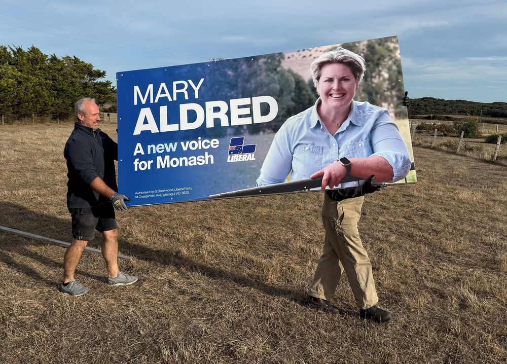 Good signs in Monash for the Liberals’ Mary Aldred post image