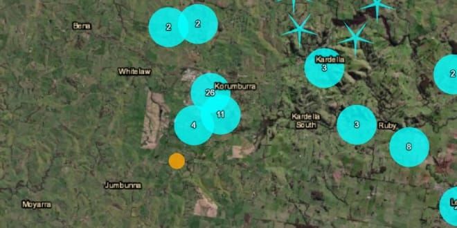 3.1 magnitude earthquake near Korumburra post image