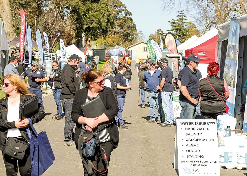 Former St Kilda star at dairy & farm expo post image