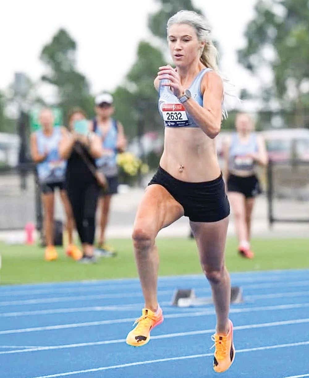 Laura breaks state record post image