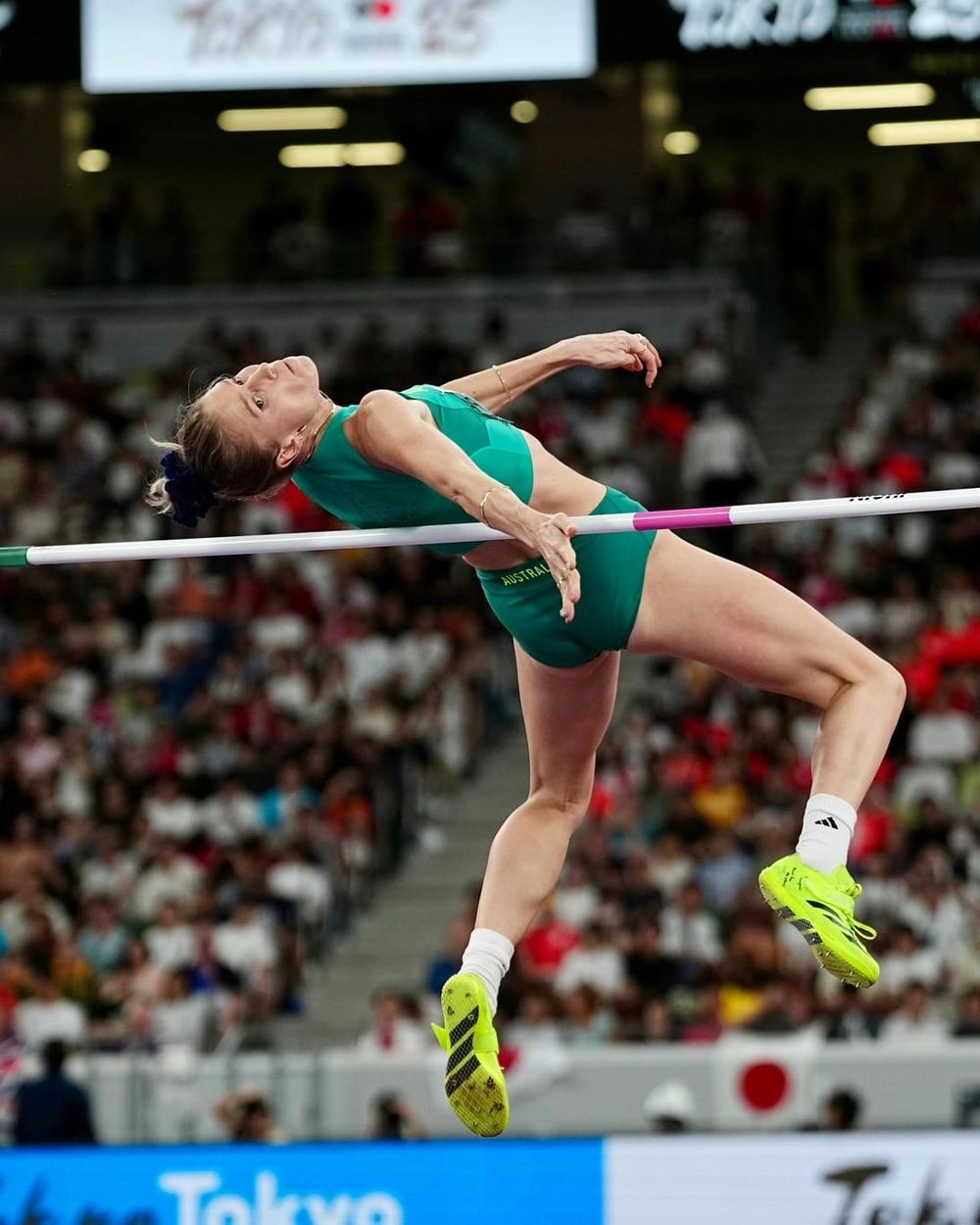 Eleanor Pattersonn just misses a medal in Tokyo jumping 1.97m post image