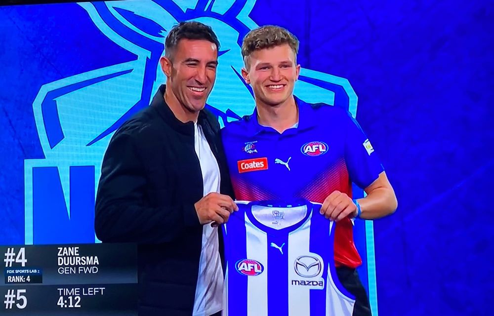 Zane Duursma #4 and Wil Dawson #22 go to North Melbourne post image