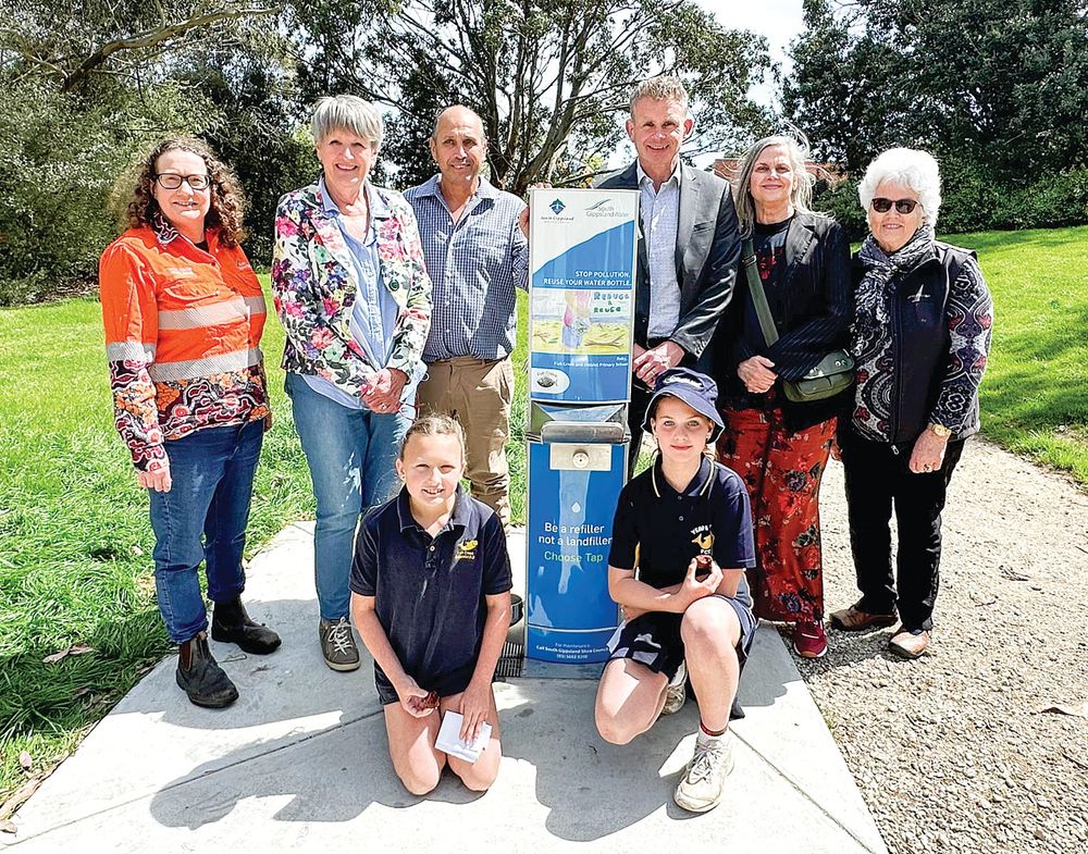 New fountain and $10k for Fish Creek community post image