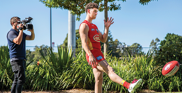 Keeping up with our local footy stars post image