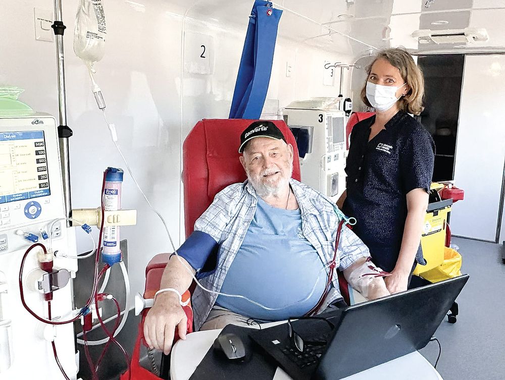 The Big Red Kidney Bus is in the Bass Coast post image