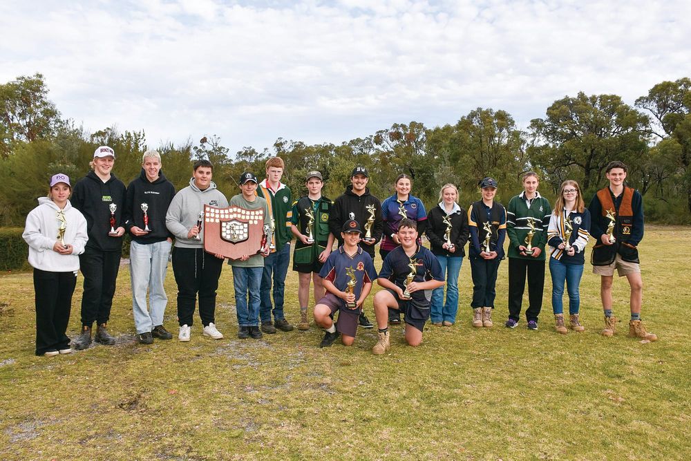 Students take on clay target challenge post image