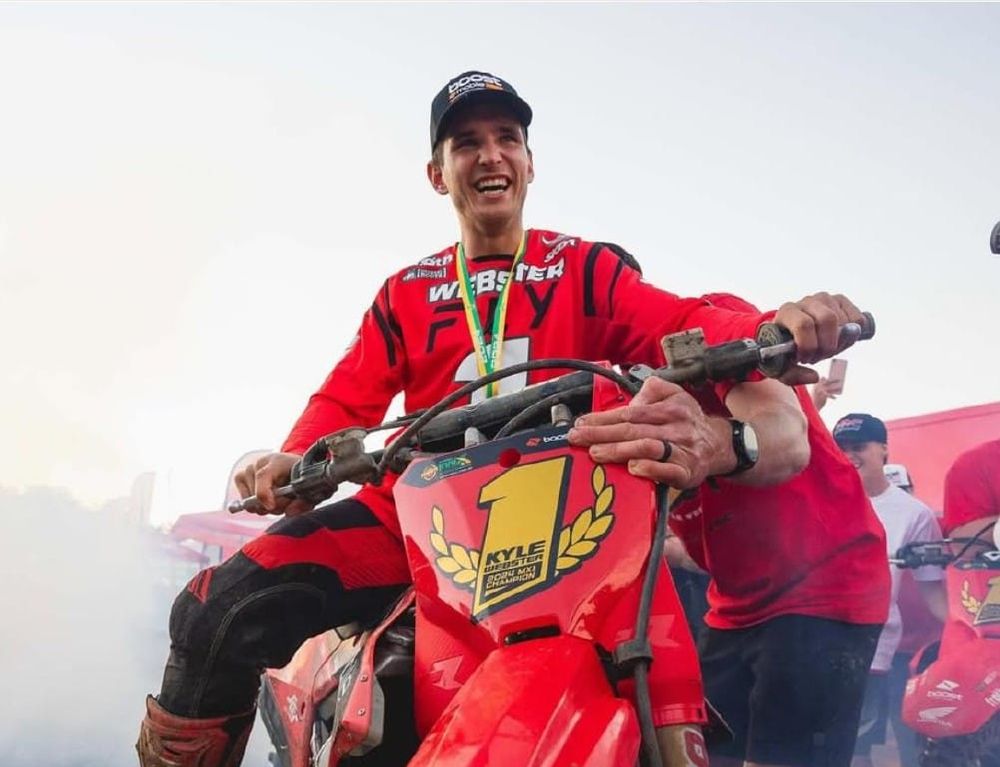 Korumburra’s Kyle Webster leads off ProMX round at Wonthaggi post image