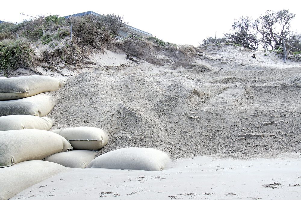 Second dump of sand at Inverloch Surf Beach holding for now post image
