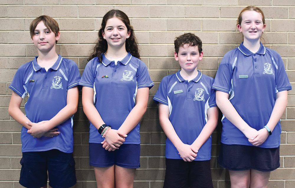 Proud leaders for Bass Valley Primary post image