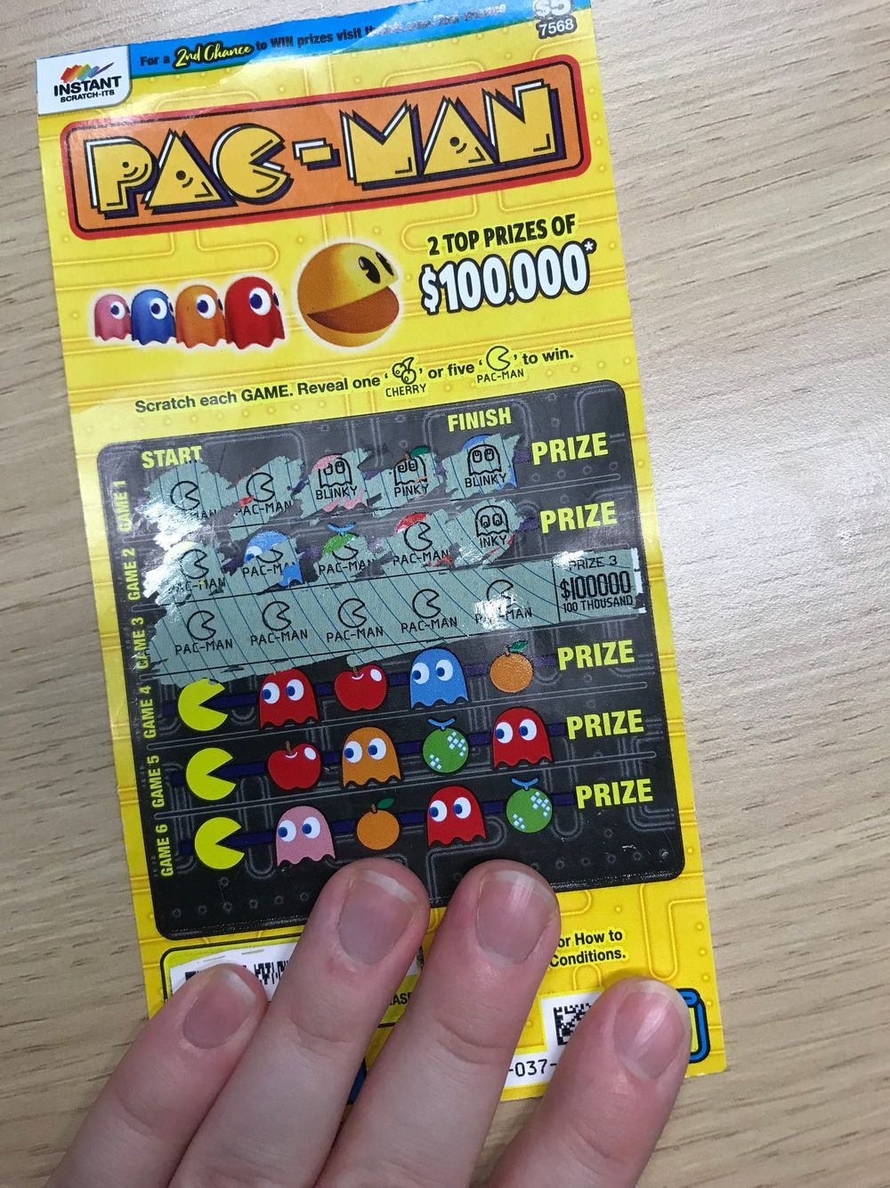 Cowes man celebrates birthday in style with $100,000 Instant Scratch-Its win post image
