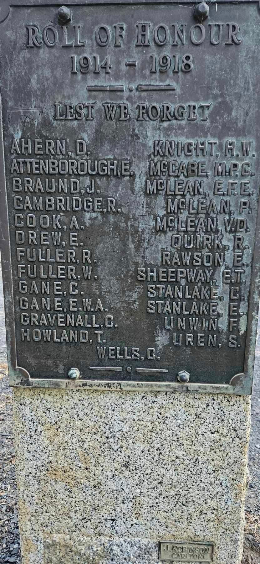 Disrespect for Loch veterans post image