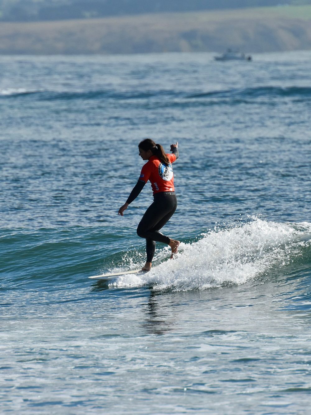 Shark scare influences longboard finals post image