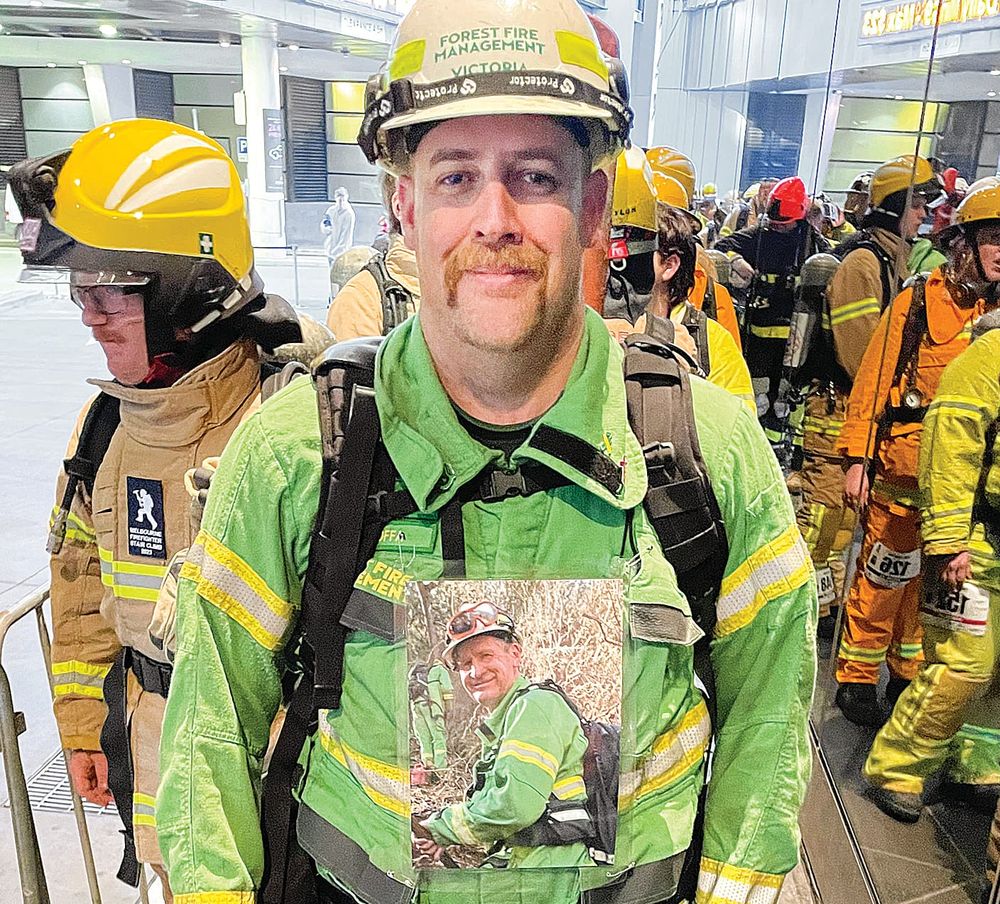 Firies tackle the Stair Climb post image