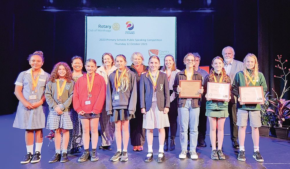 Young voices shine at public speaking competition post image