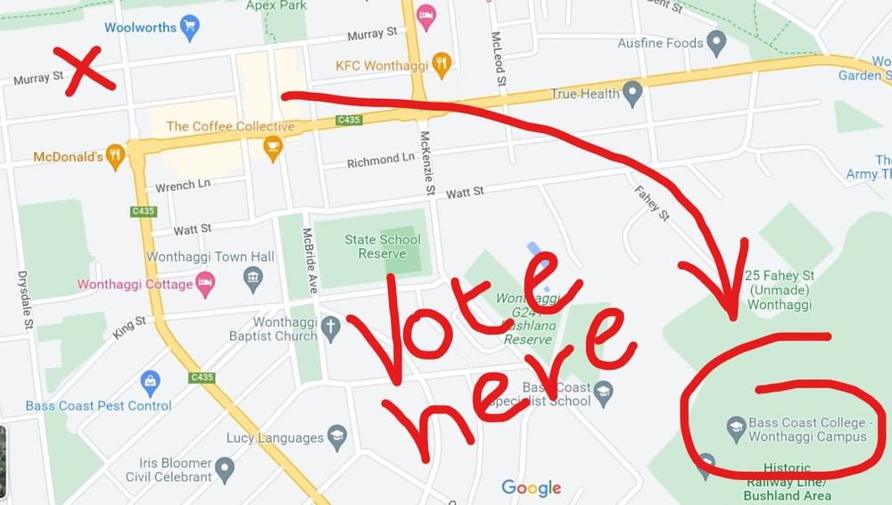 'Chaos' expected at Wonthaggi on election day post image