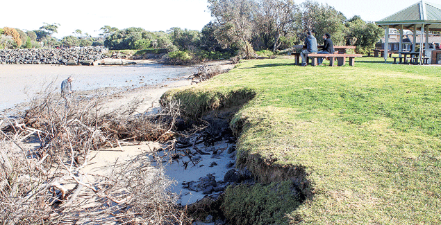 Rotary Park under erosion threat post image
