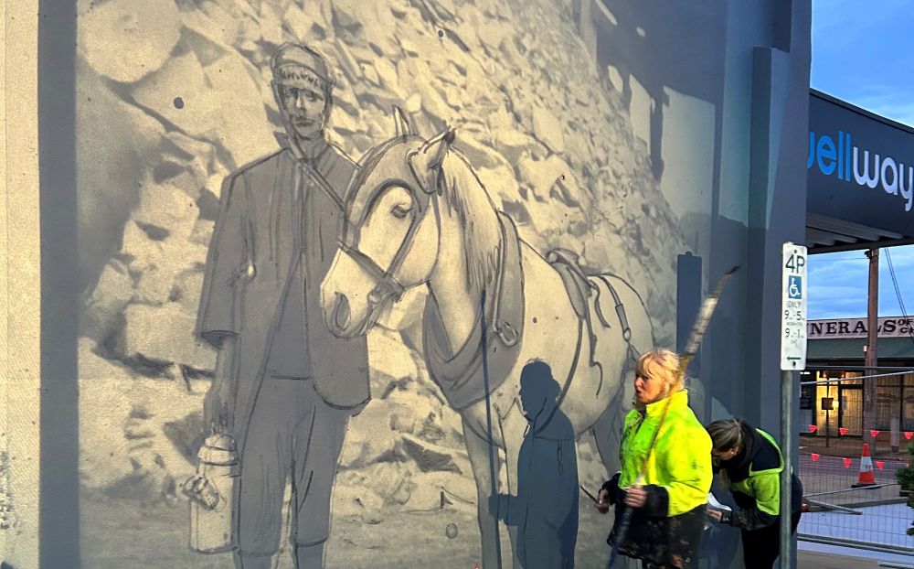 Alex Scott's historic mural a touching tribute post image