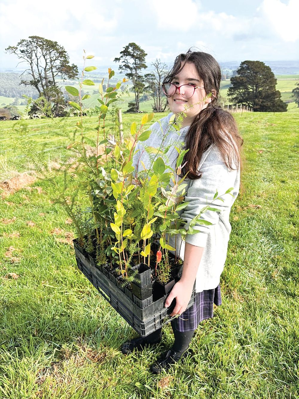 Students looking after the local environment post image