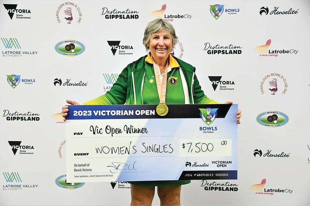 Jenny rolls to victory in Victoria Open Singles post image