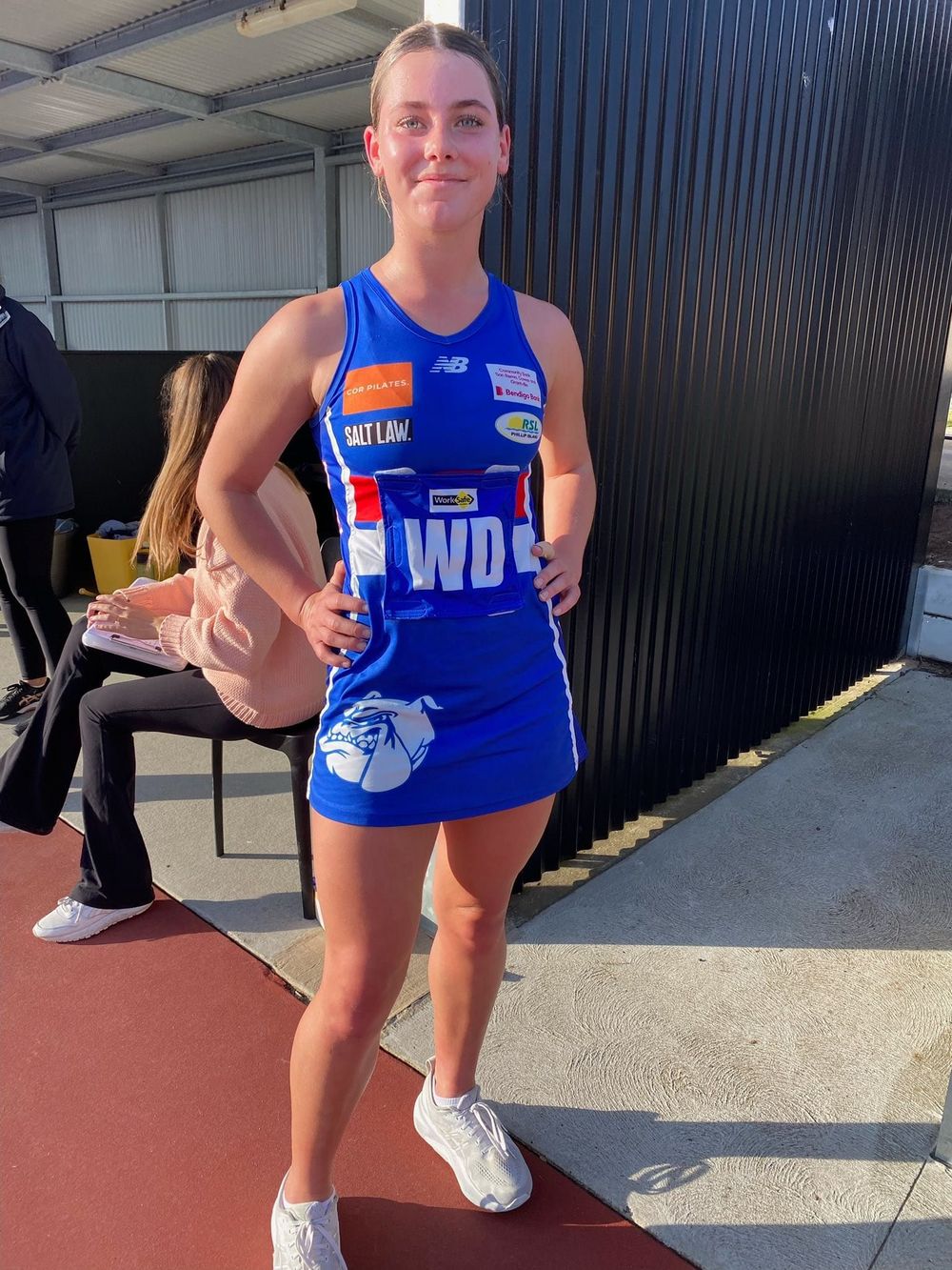 Holmes makes her A Grade debut and plays her first for Gipps Power post image