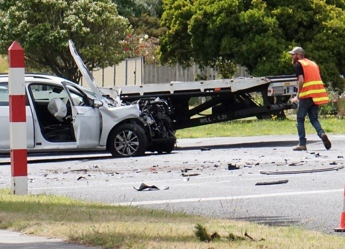 Cars wrecked, one in hospital after Wonthaggi collision post image