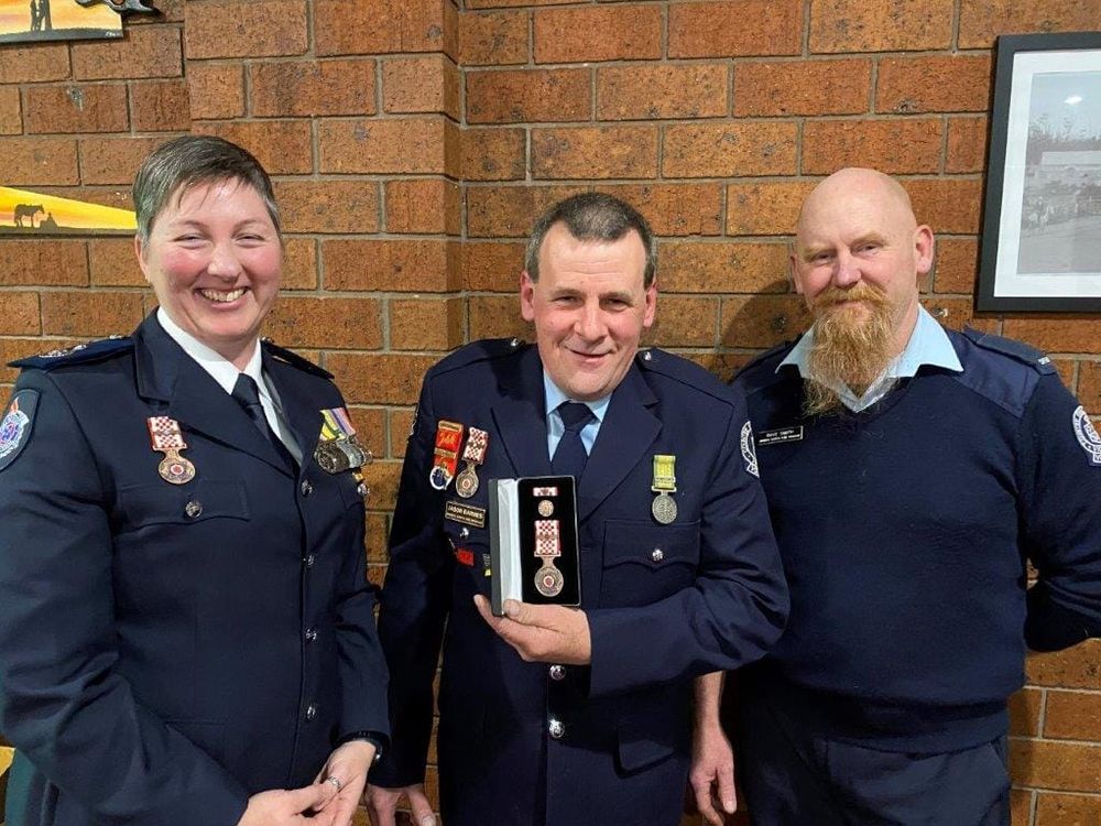 Service honoured at Mirboo North CFA's annual dinner post image