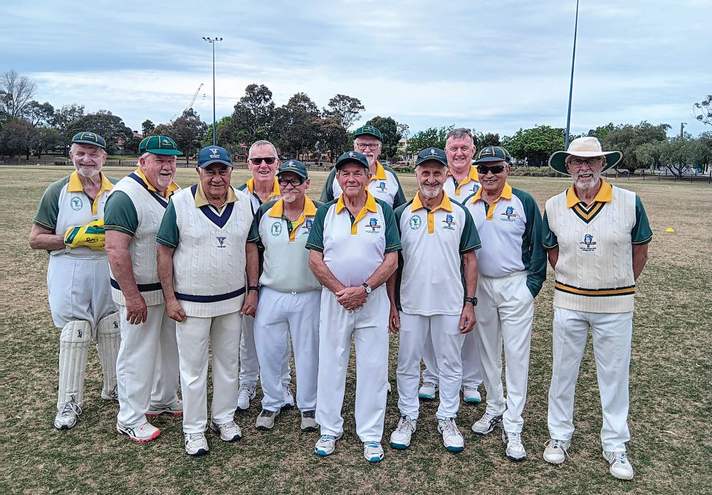 Inaugural cricket team start with a victory post image