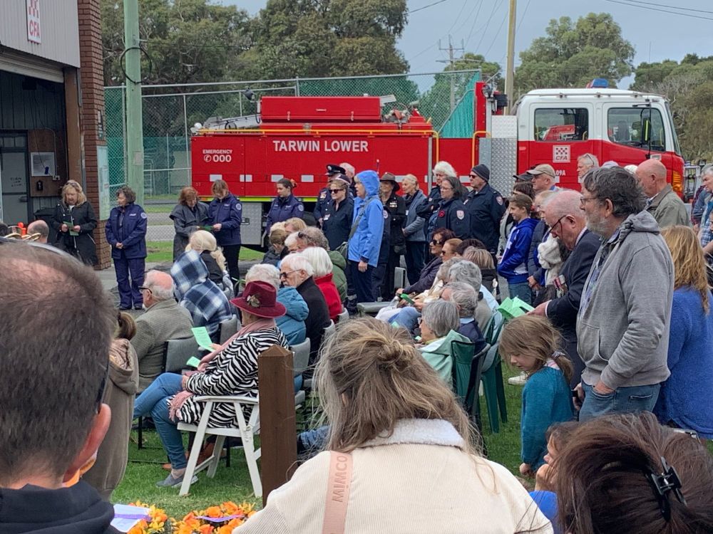 Touching community Anzac Day service in Tarwin Lower post image