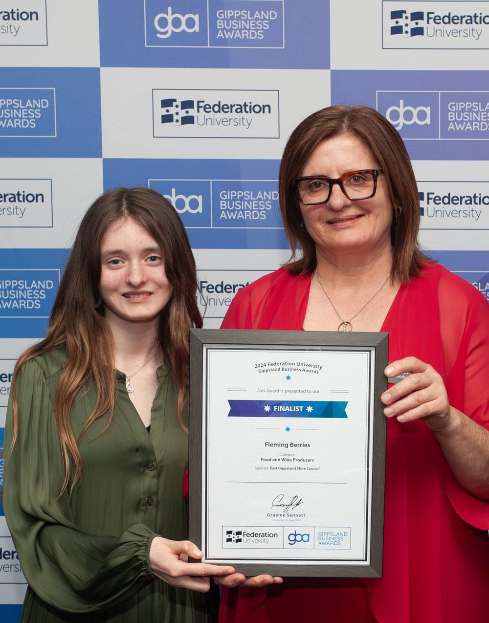 Fleming Berries named finalist in the Gippsland Business Awards post image