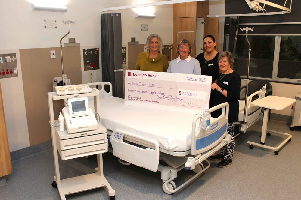 San Remo Opportunity Shop supports maternity care at Bass Coast Health post image