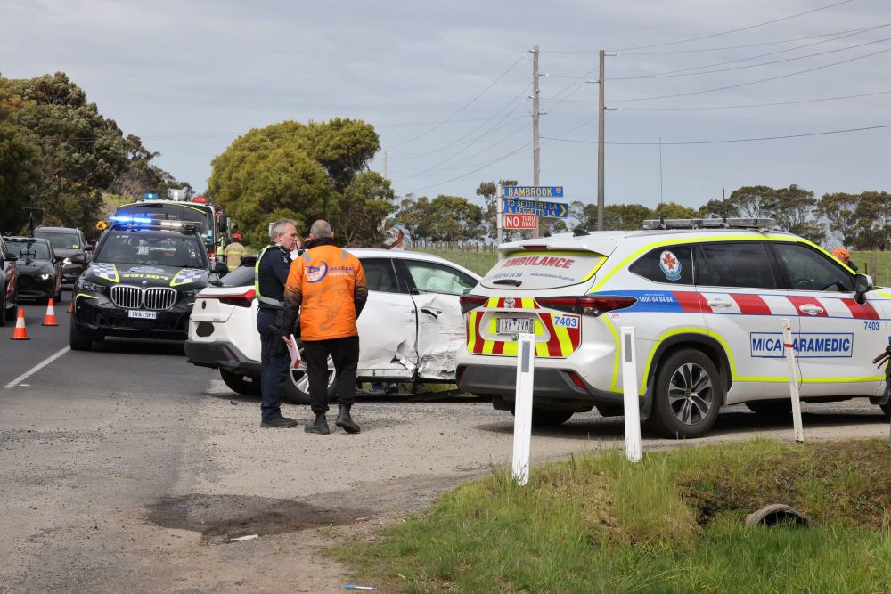 Police appeal for footage after motorcyclist airlifted following collision post image