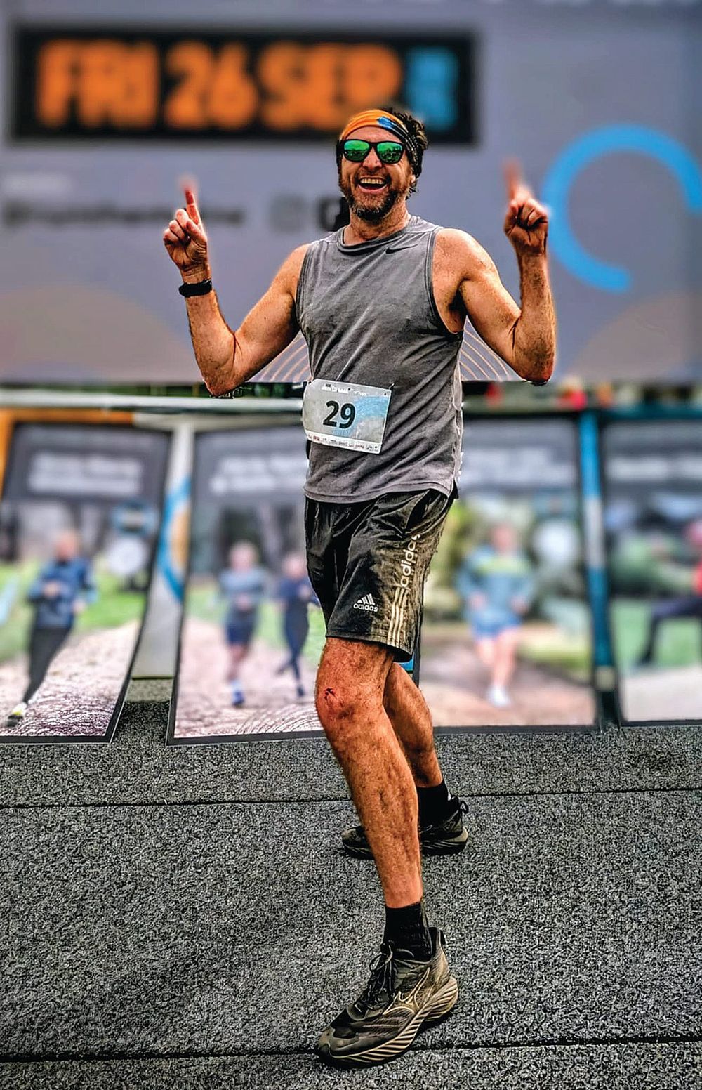 Marcus Ryan will run in purple, in honour of his mum post image