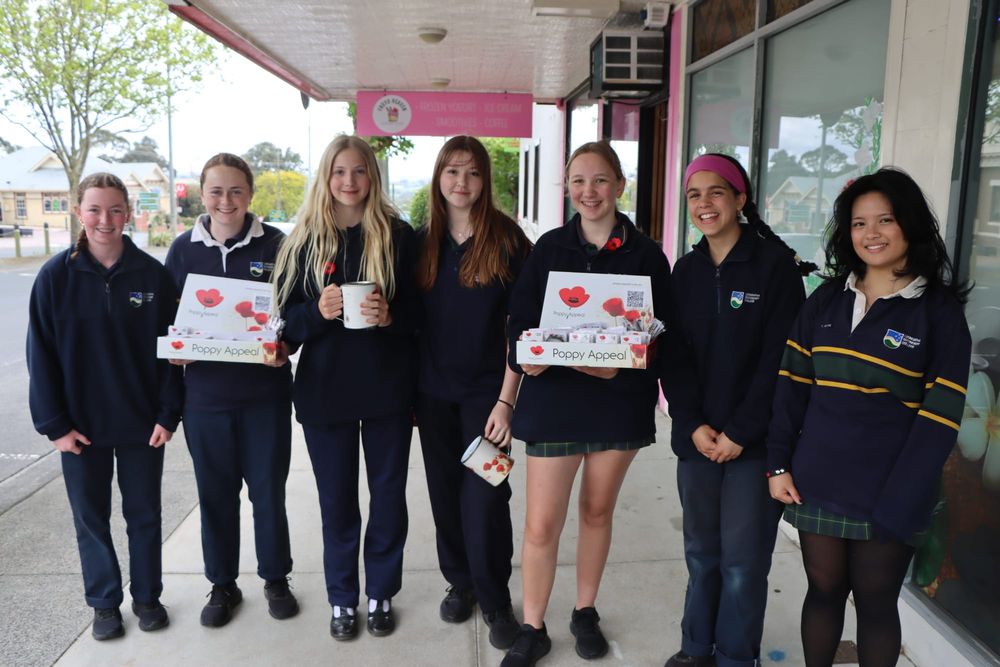 Leongatha Secondary students back the Poppy Appeal post image