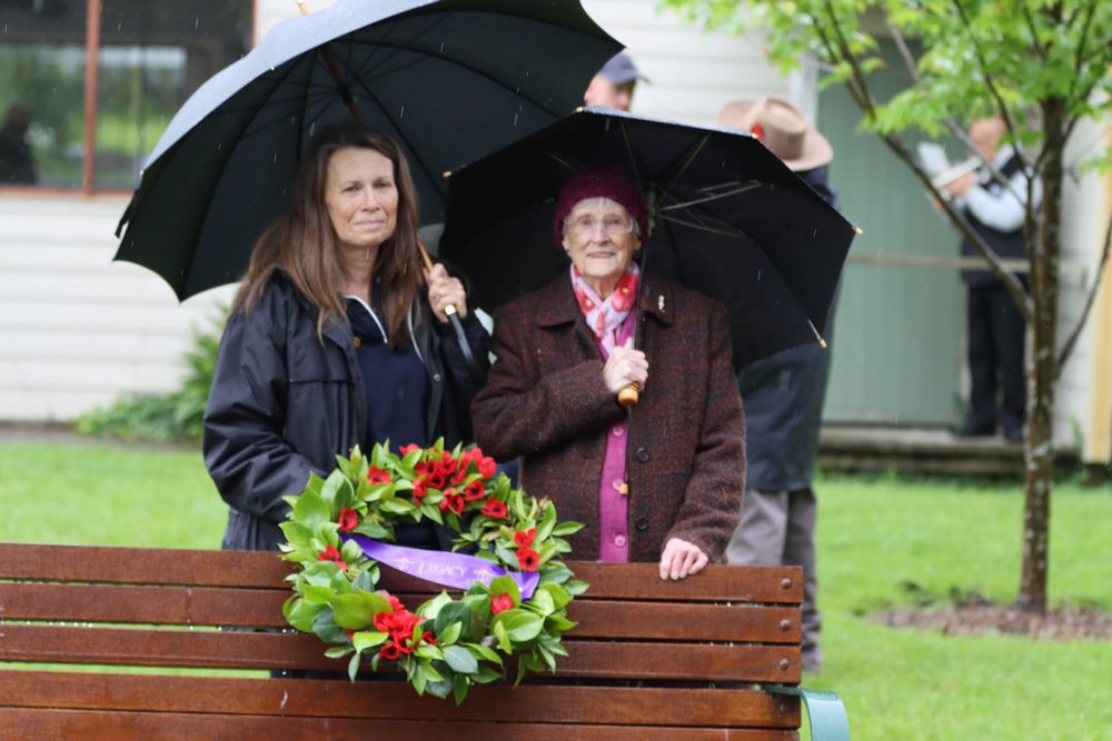Rain can’t hinder respect in Korumburra post image