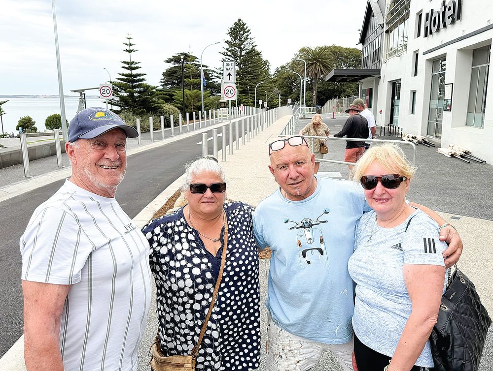 Council reopens Cowes streetscape works on time post image