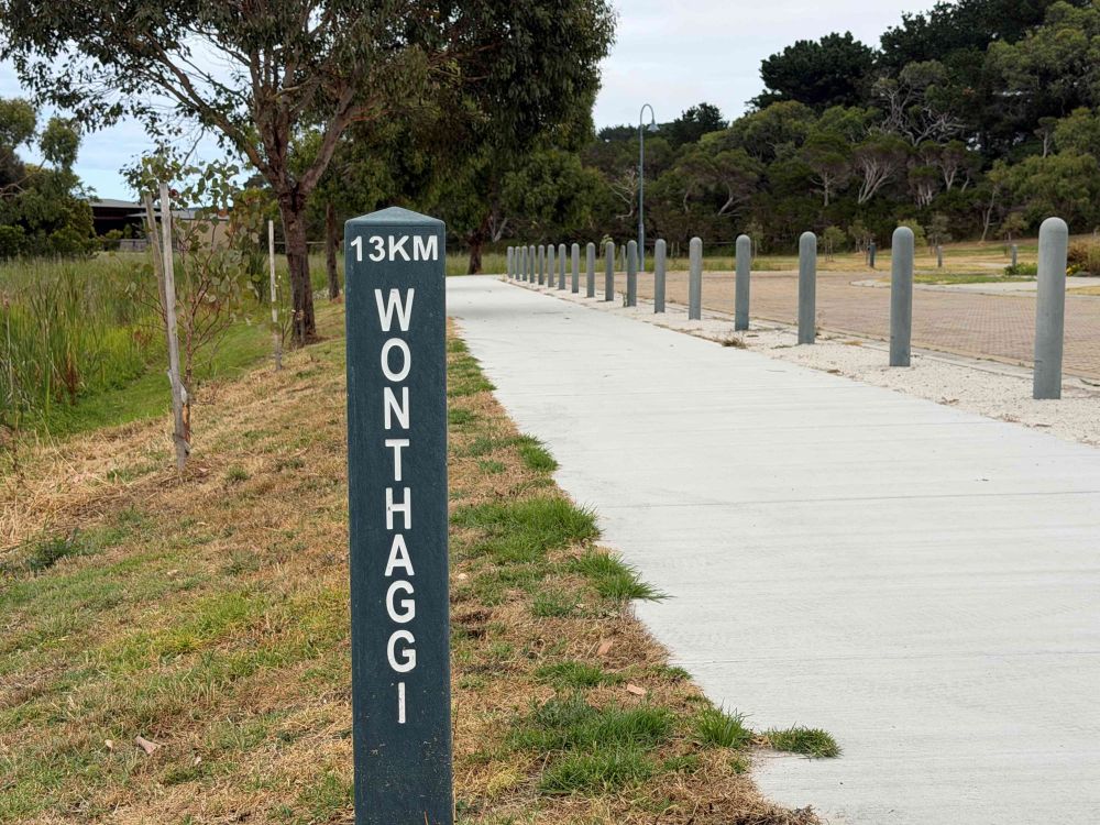 Riders stopped in their tracks by Inverloch's missing link post image