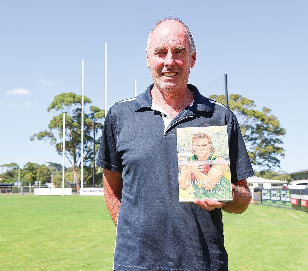Maths teacher turns author with debut footy novel post image