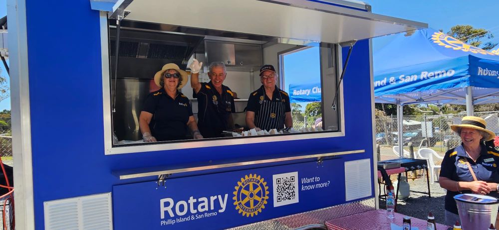 Rotary’s community BBQ trailer is a valuable new asset post image