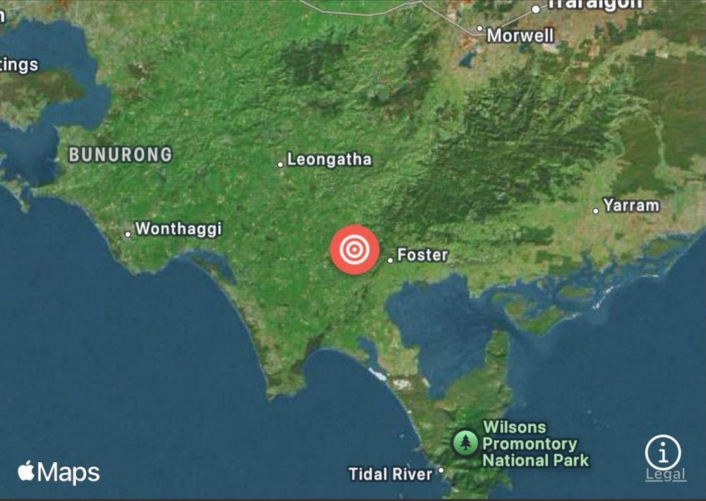 South Gippsland's third earthquake in the past month post image