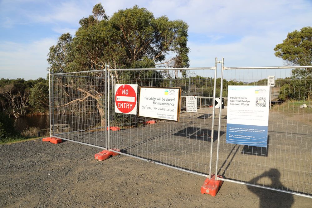 $524,176 rail trail bridge renewal works begin post image