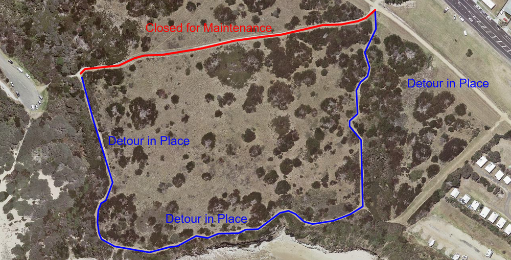 Pathway upgrade underway for George Bass coastal walk at Kilcunda post image