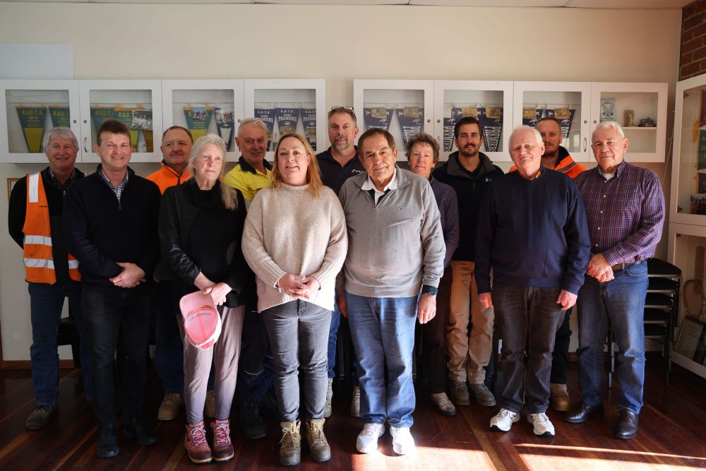 Community keeps a close eye on truck traffic at Grantville sand quarries post image
