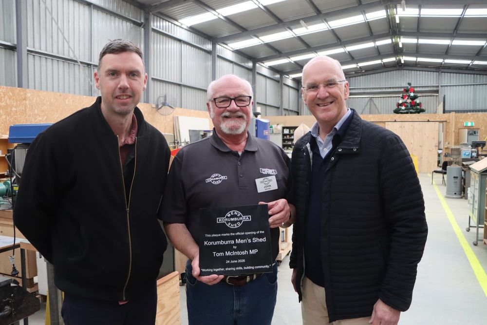 Korumburra Men’s Shed officially open post image