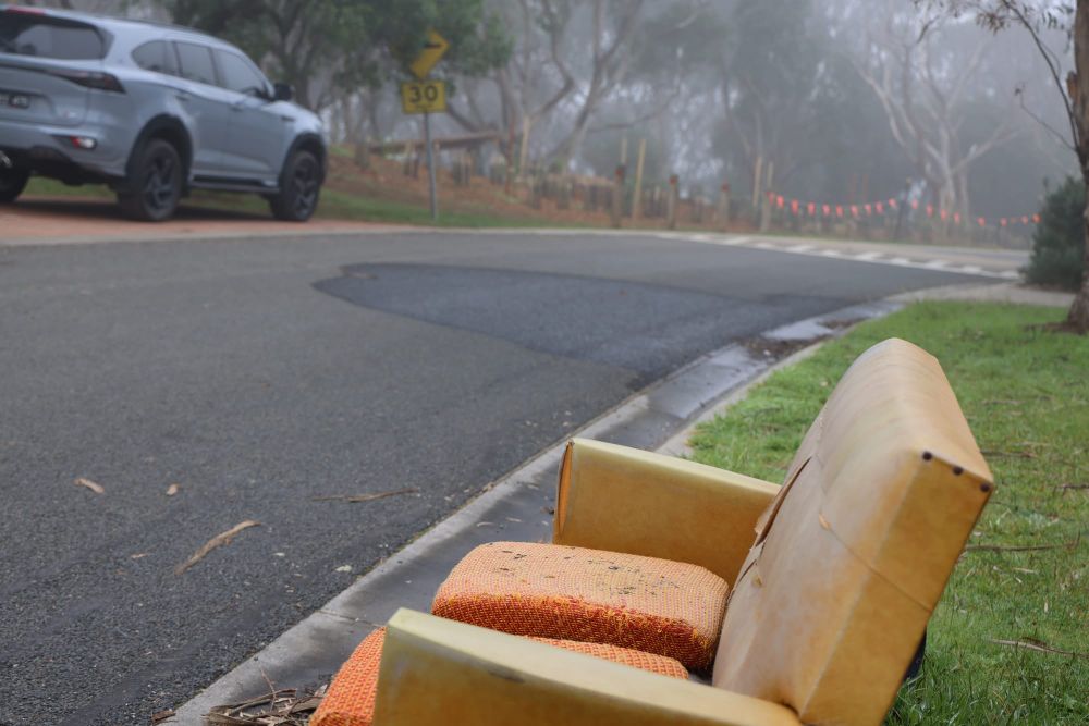 Outrage over hard rubbish dumped opposite Sunset Strip Bike Park post image