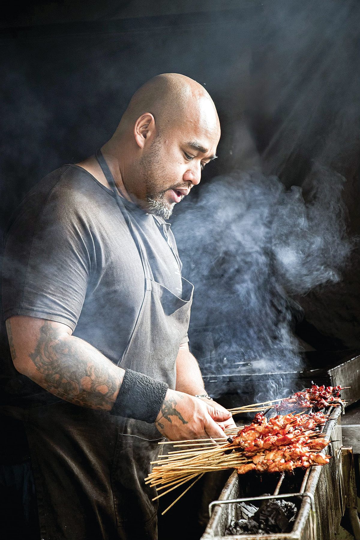 Firing up for food and wine festival