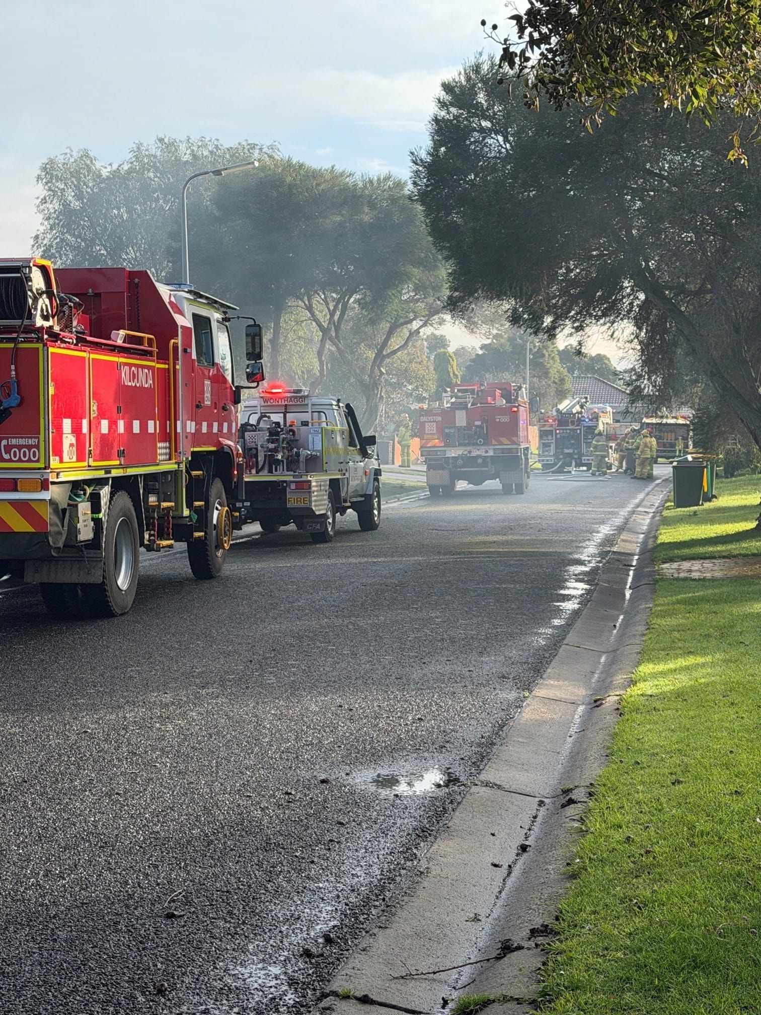 Firefighters contain morning house fire in North Wonthaggi post image