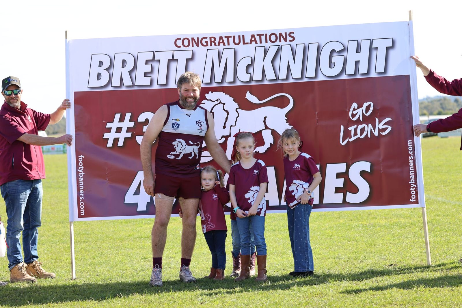 A family dynasty sealed in maroon and white as Brett McKnight joins the 400-game club post image