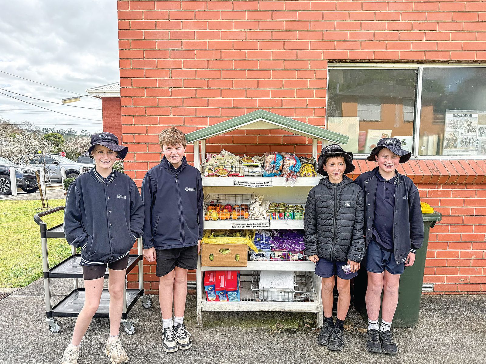 Small school, big heart at the Loch Pantry post image