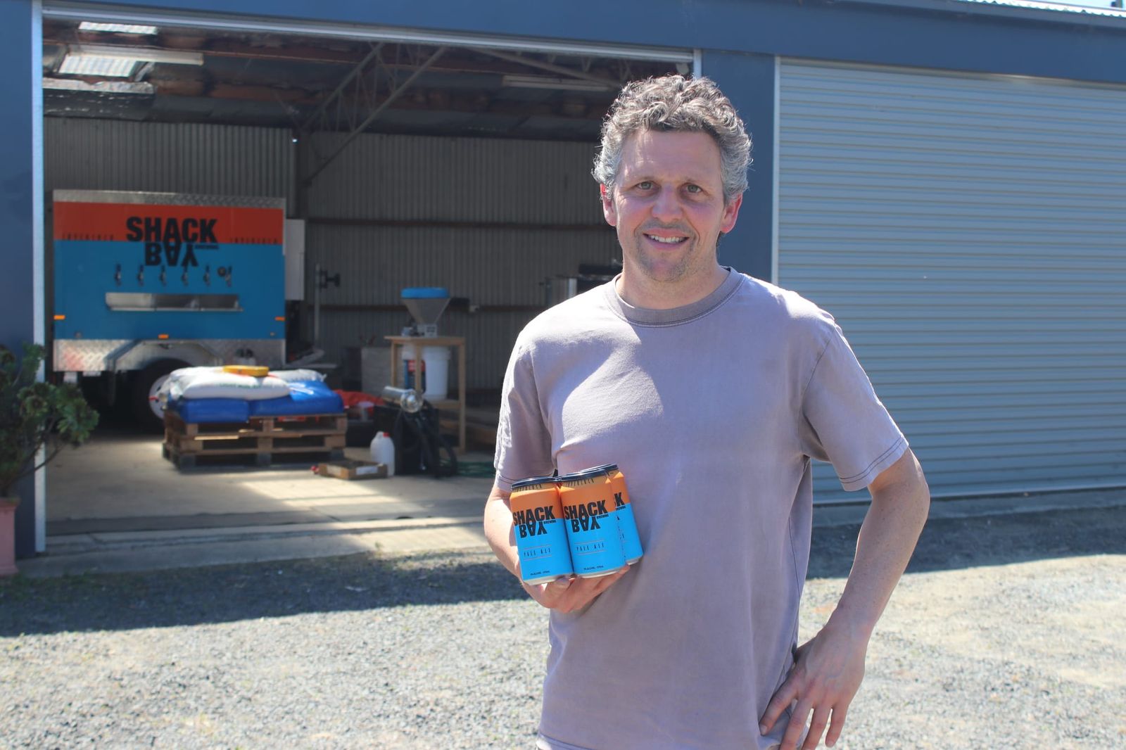Something’s brewing in this Inverloch shed post image