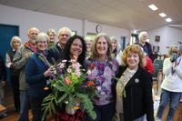 Treble F Singers support a cause and a departing member post image
